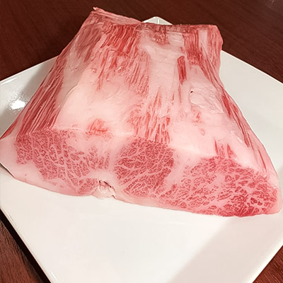 とうや湖和牛の上カルビです!